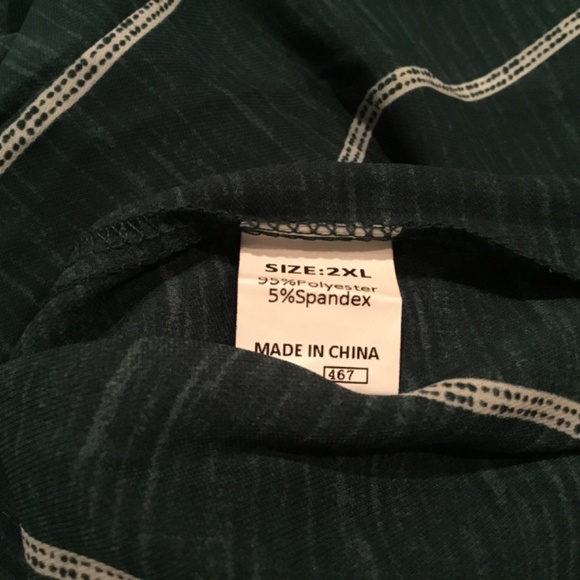 Women’s Plus Size Oversized Long Sleeve Blouse - Picture 6 of 6